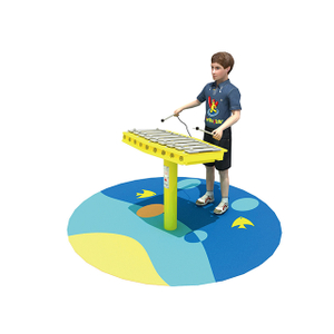 유원지 타악기 상호 작용하는 게임은 아이들을 위한 옥외 음악 운동장 장비를 구조화합니다